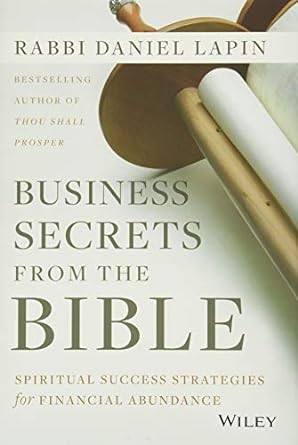 Top 10 Sales Books of All Time Business Secrets From the Bible by Rabi Daniel Lapin